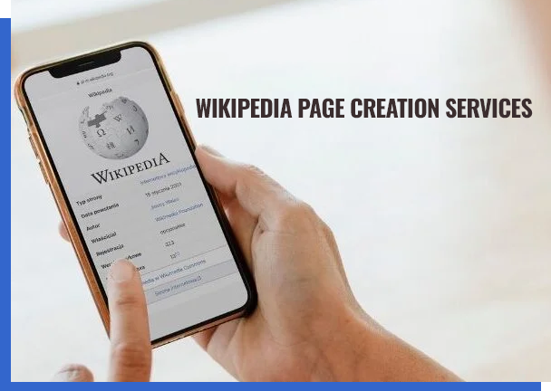 wikipedia page creation services